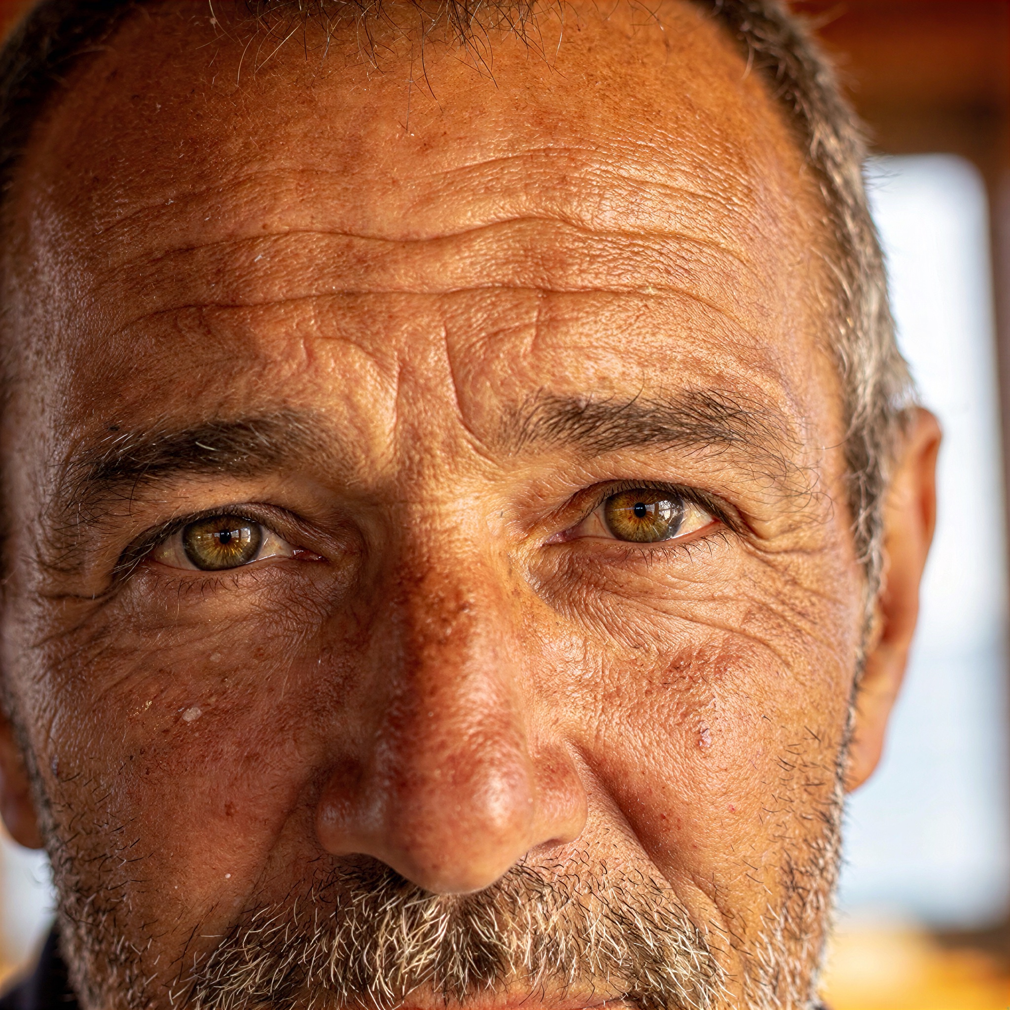 AI upscaled portrait photo — after