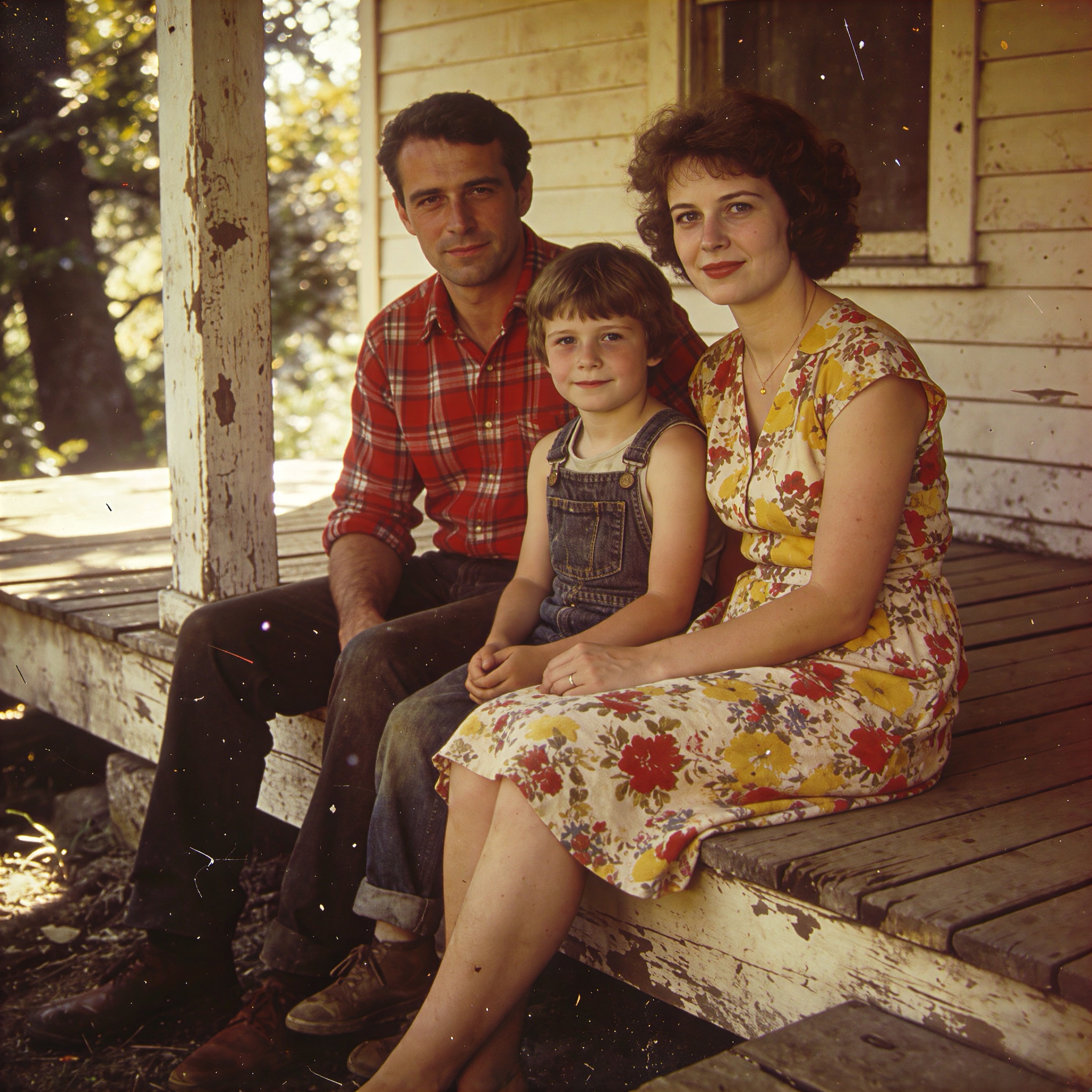 AI restored and upscaled vintage photo — after